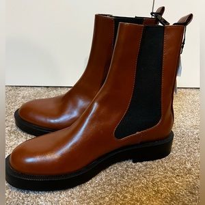 Zara Boots Brown Chelsea Boots - Size 40 - New with tags!